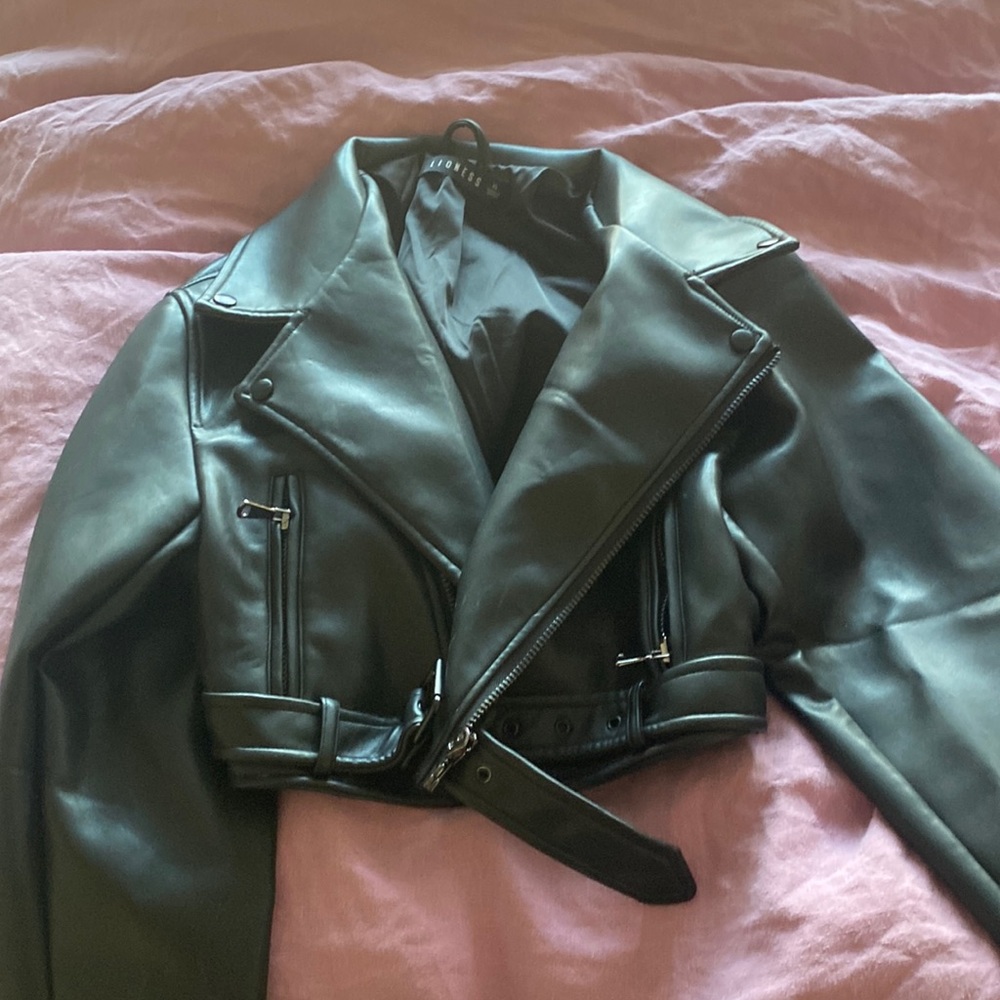 Lioness faux leather jacket